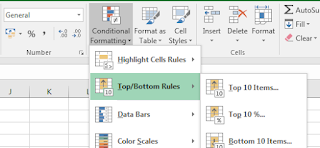 Conditional Formatting